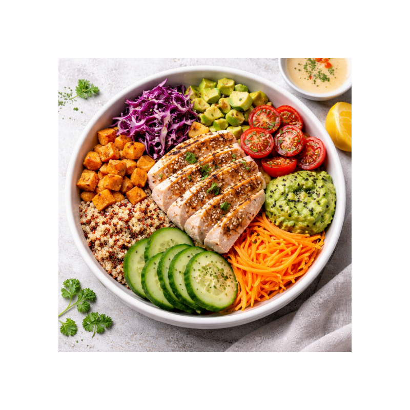 Bowl Fitness de Pollo