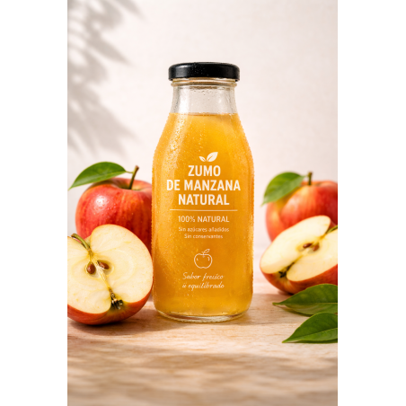 Natural apple juice