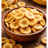 Dehydrated banana chips