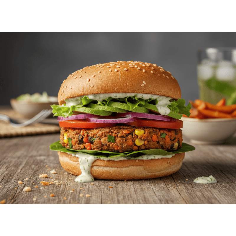 Organic Vegan Burger